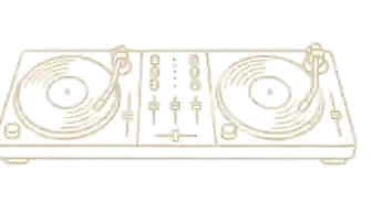 Plattenspieler-Symbol