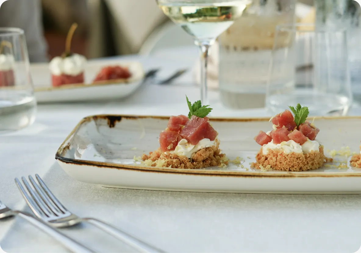 Detailaufnahme des nativen Olivenöls extra aus dem Ristorante San Michele